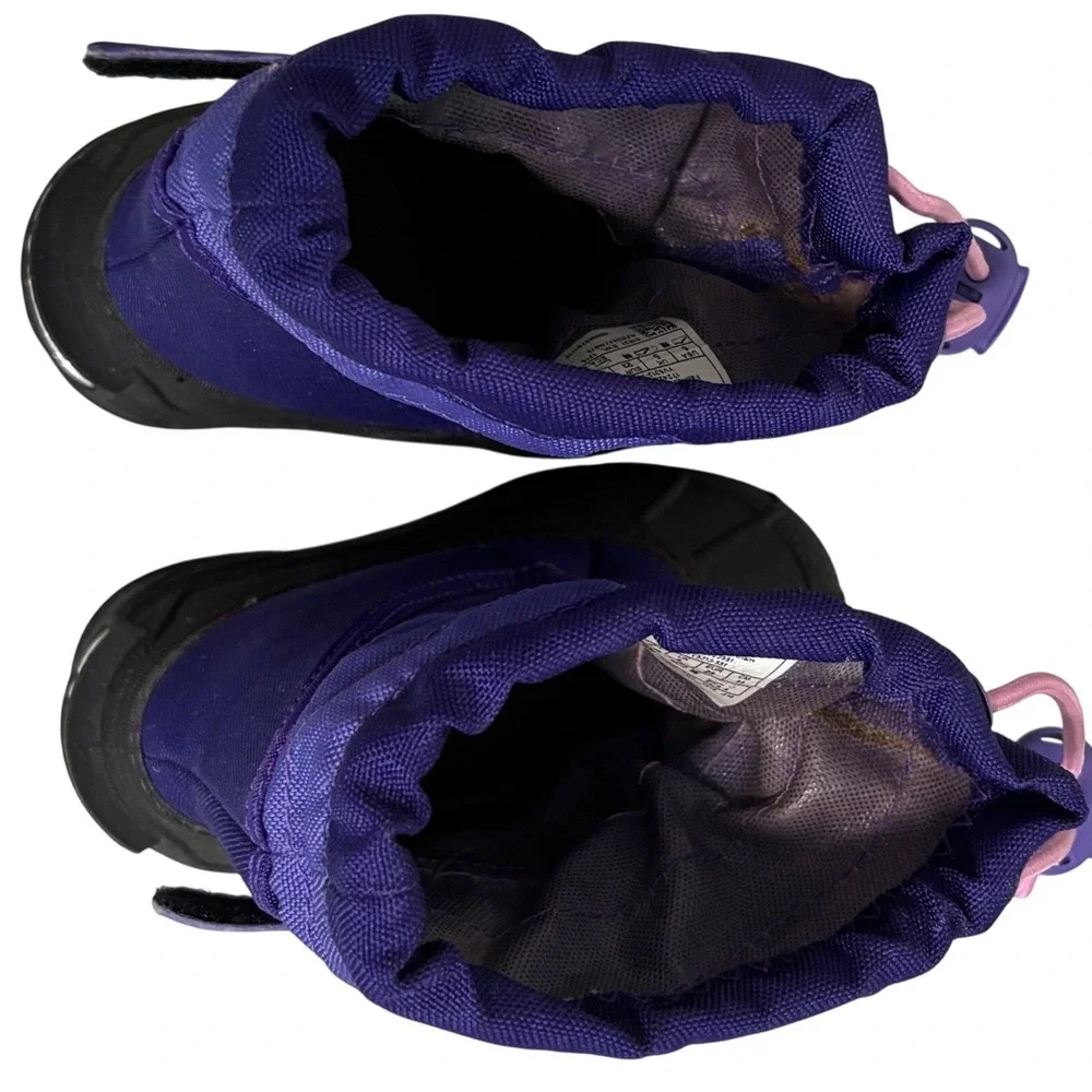 Columbia - Kid's Size 6 Rope‎ Tow  Kruser Purple Waterproof Snow Boots